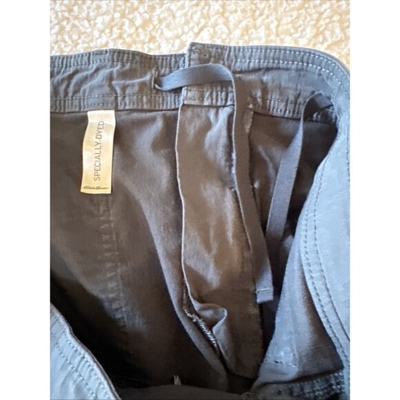 EDDIE BAUER First Ascent Guide Pro Nylon Pants Womens 14 Gray Cargo Hiking - Picture 10 of 14